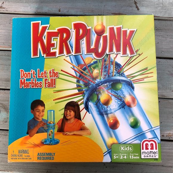 Kerplunk Classic Kids Game with Marbles and Sticks - Picture 4 of 7